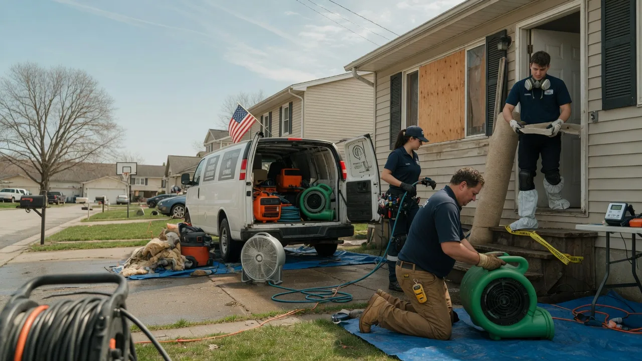 Water Damage Restoration in Stewartsville, NJ near me
